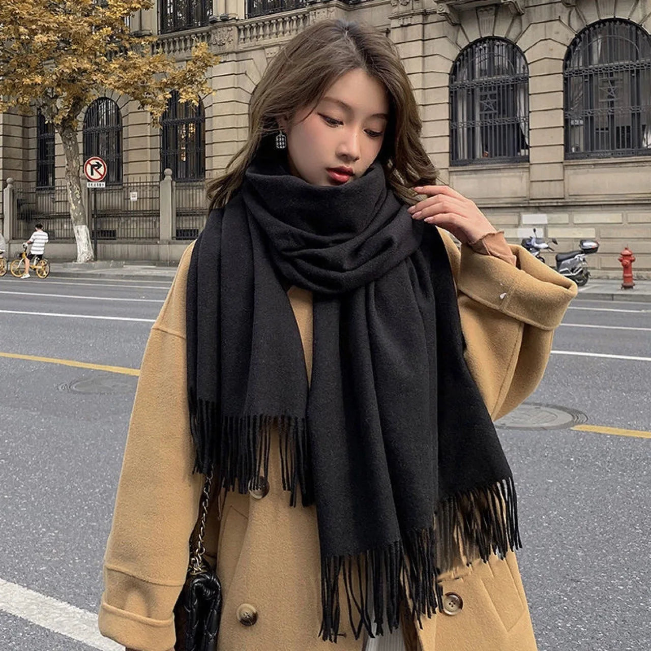 Chic Warm Wool Scarf