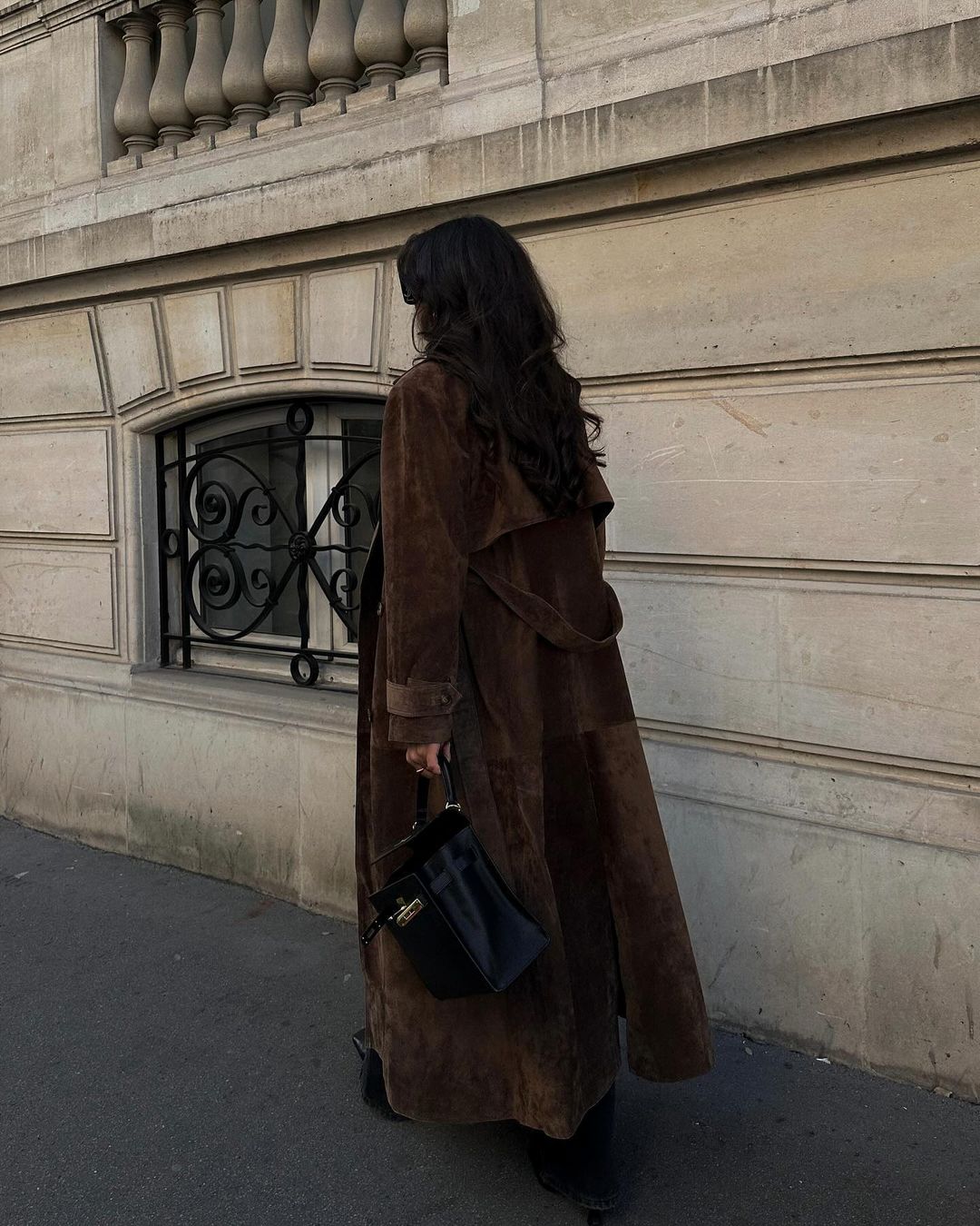 Midnight Trench Coat - Mocha